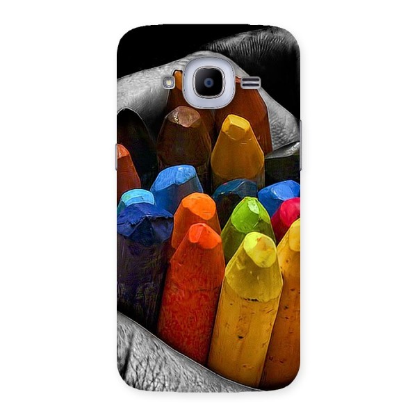 Crayons Beautiful Back Case for Samsung Galaxy J2 2016